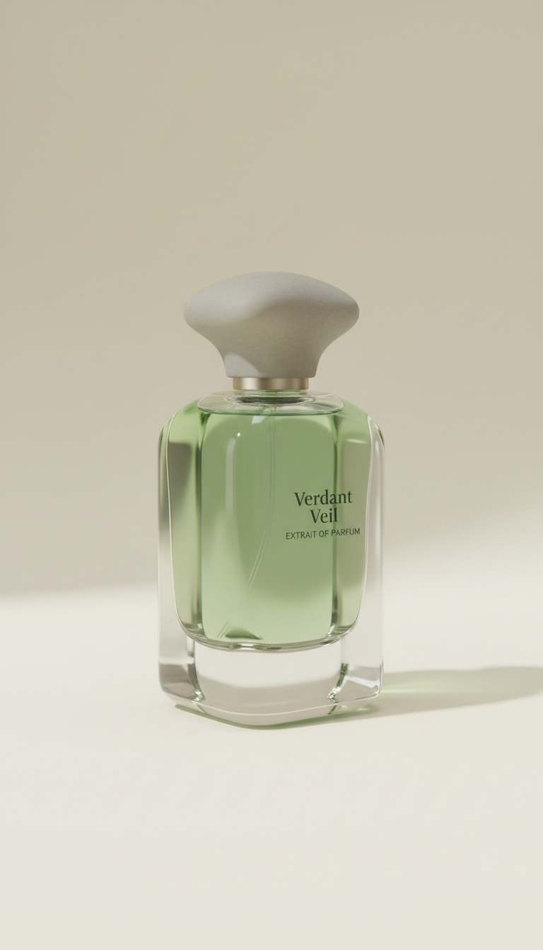 Verdant Veil Extrait de Parfum Glass Flacon